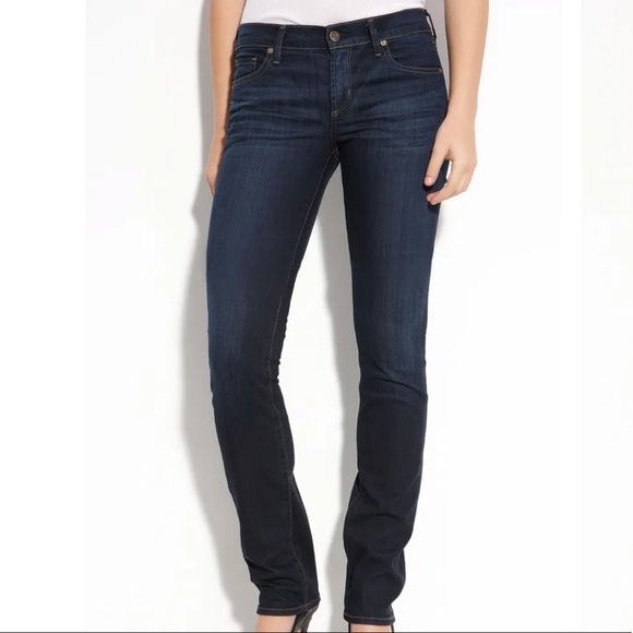 Citizens Of Humanity Denim - COH 'Ava' Straight leg low waist stretch jeans 29